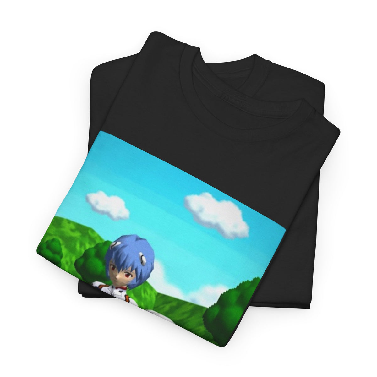 Rei Ayanami Gaming with Cinnamoroll Tee