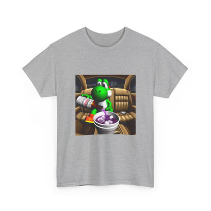 Yoshi Pouring Lean In Car Tee