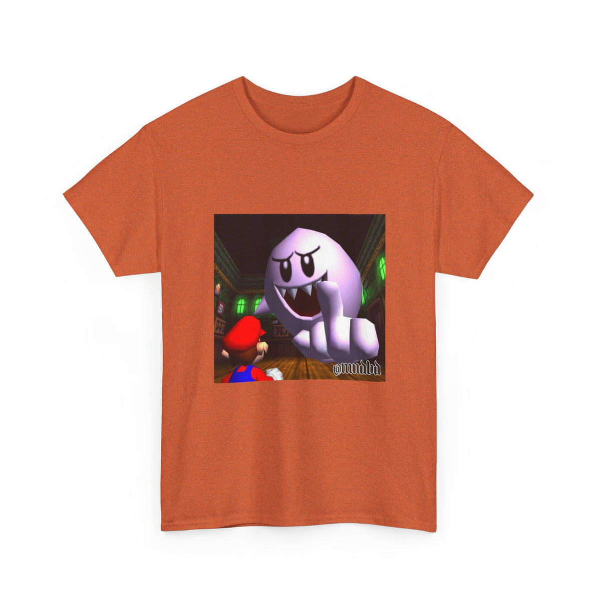 King Boo Flipping Mario The Bird Tee