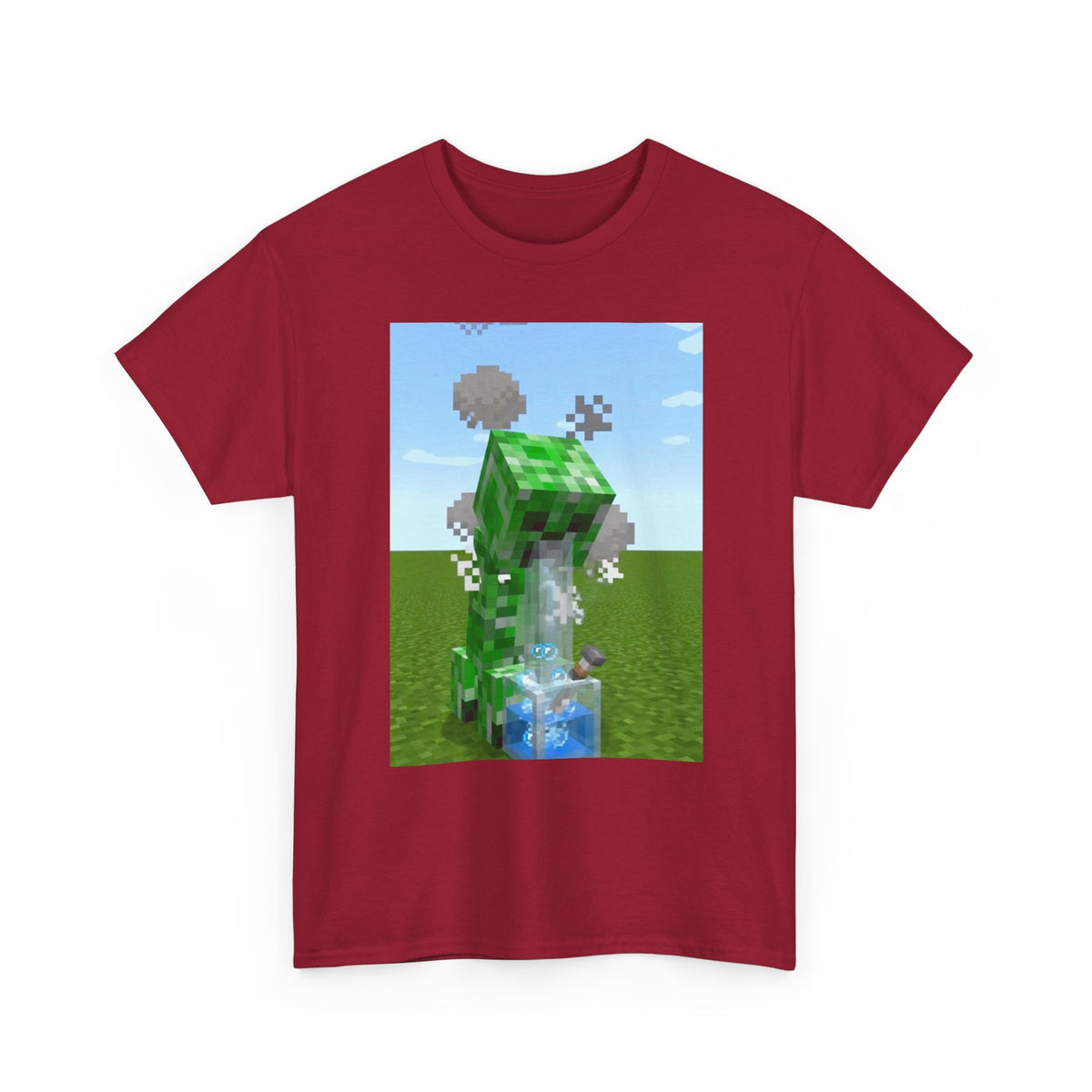 Creeper Hitting The Bong On Green Field