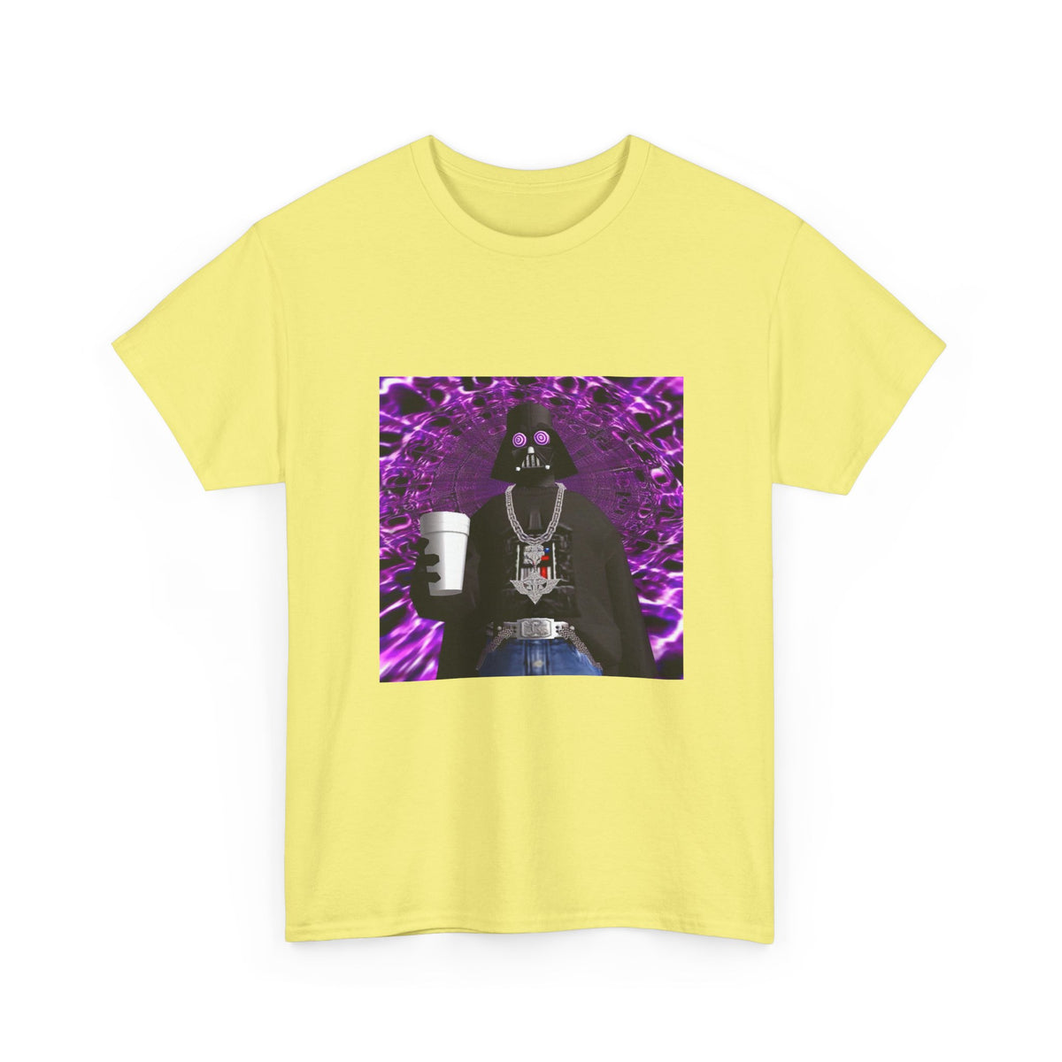 Stoner Vader Sipping Purple Drink Tee