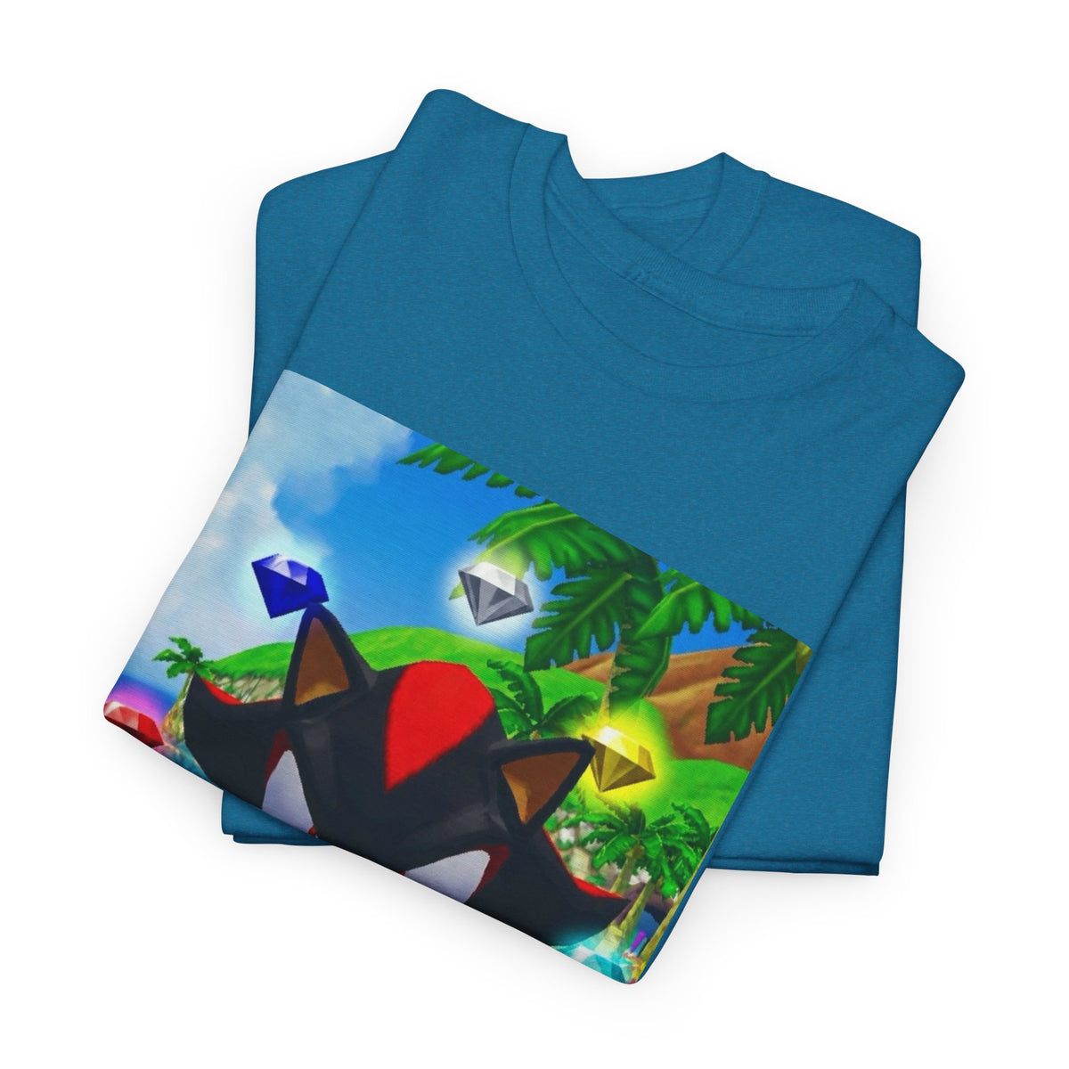 Shadow The Hedgehog Flipping The Bird Tee