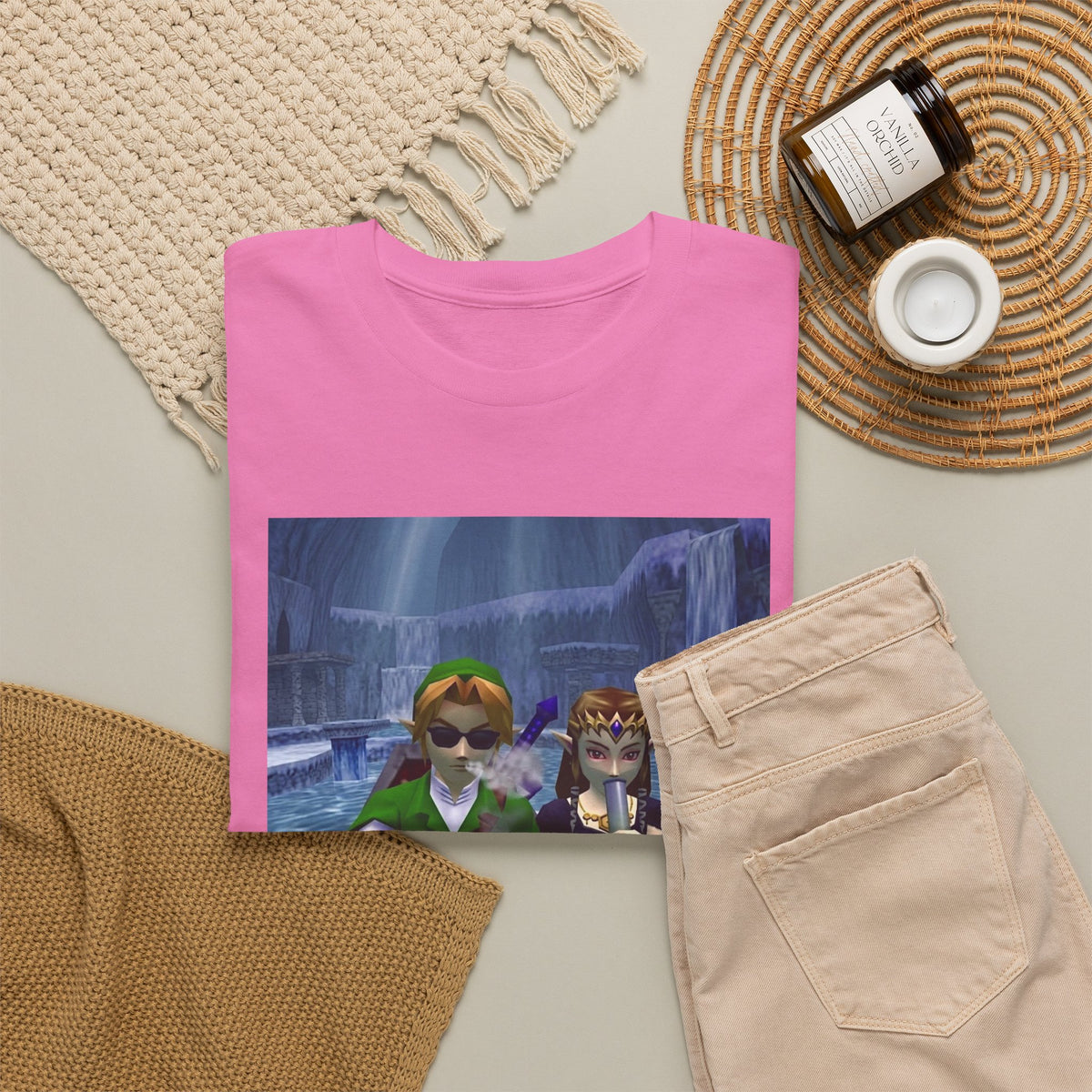 Hyrule Heroes Chilling In Ice Cavern