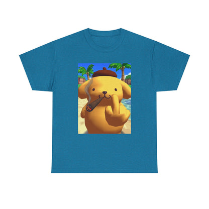 Pompompurin Smoking Blunt & Flipping Off