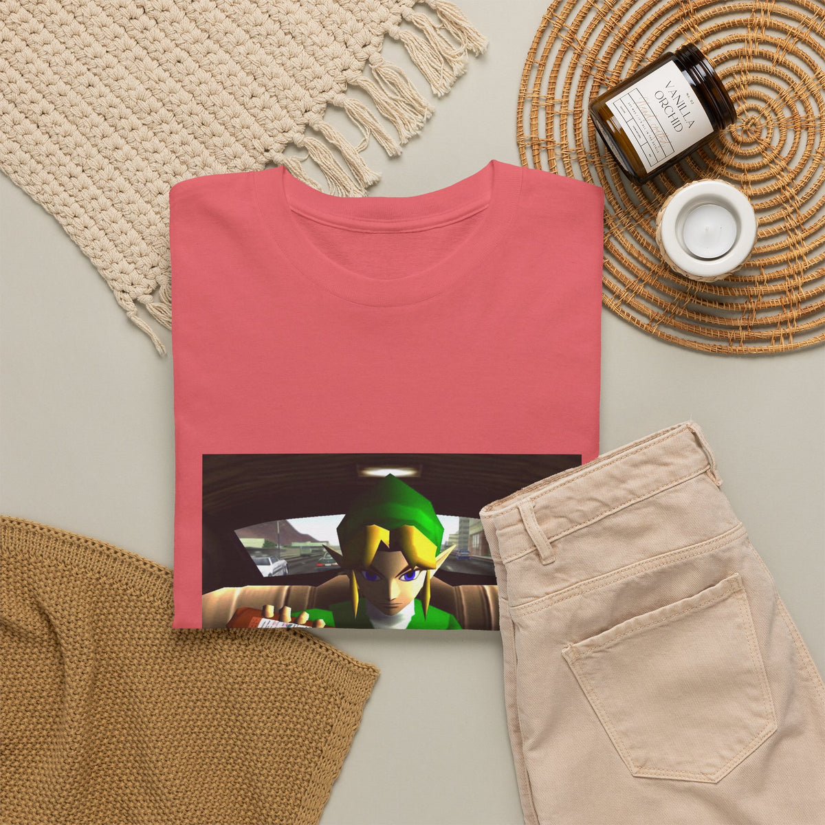Link Pouring Up In The Car Tee