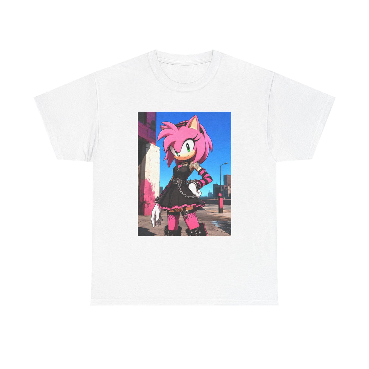 Goth Amy Rose Strikes A Pose (Design 2)