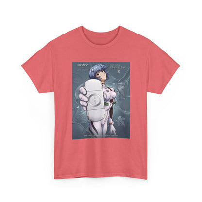 Rei Ayanami Holds PSP Collaboration Tee