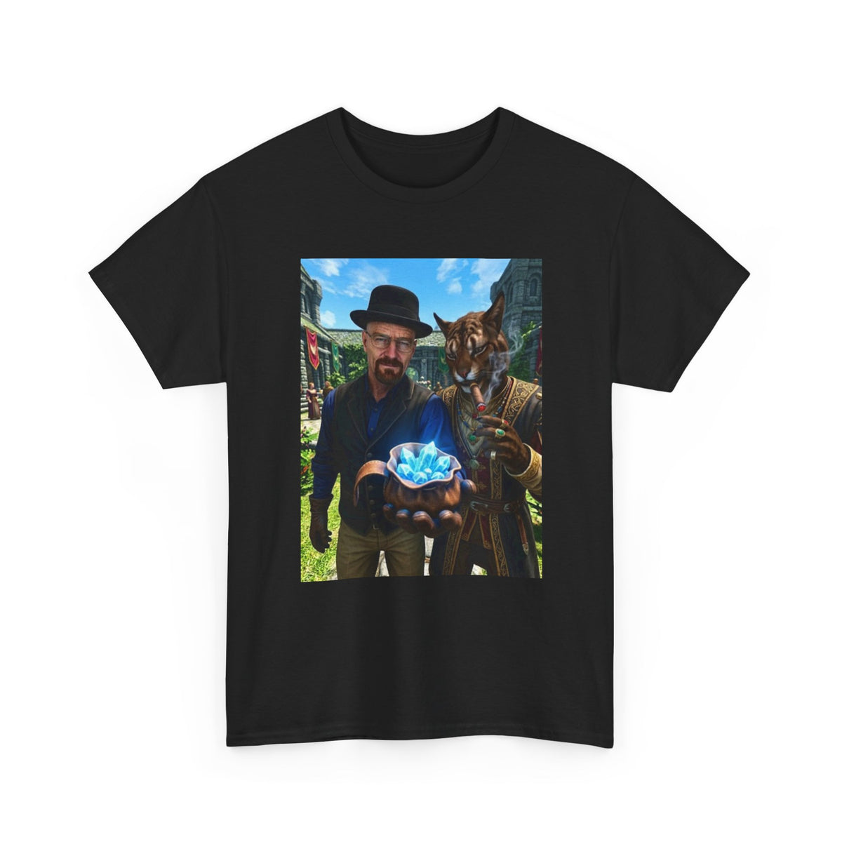 Walter White And Khajiit With Blue Crystals (Design 4)