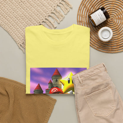 Mario Flips Off The Star Tee