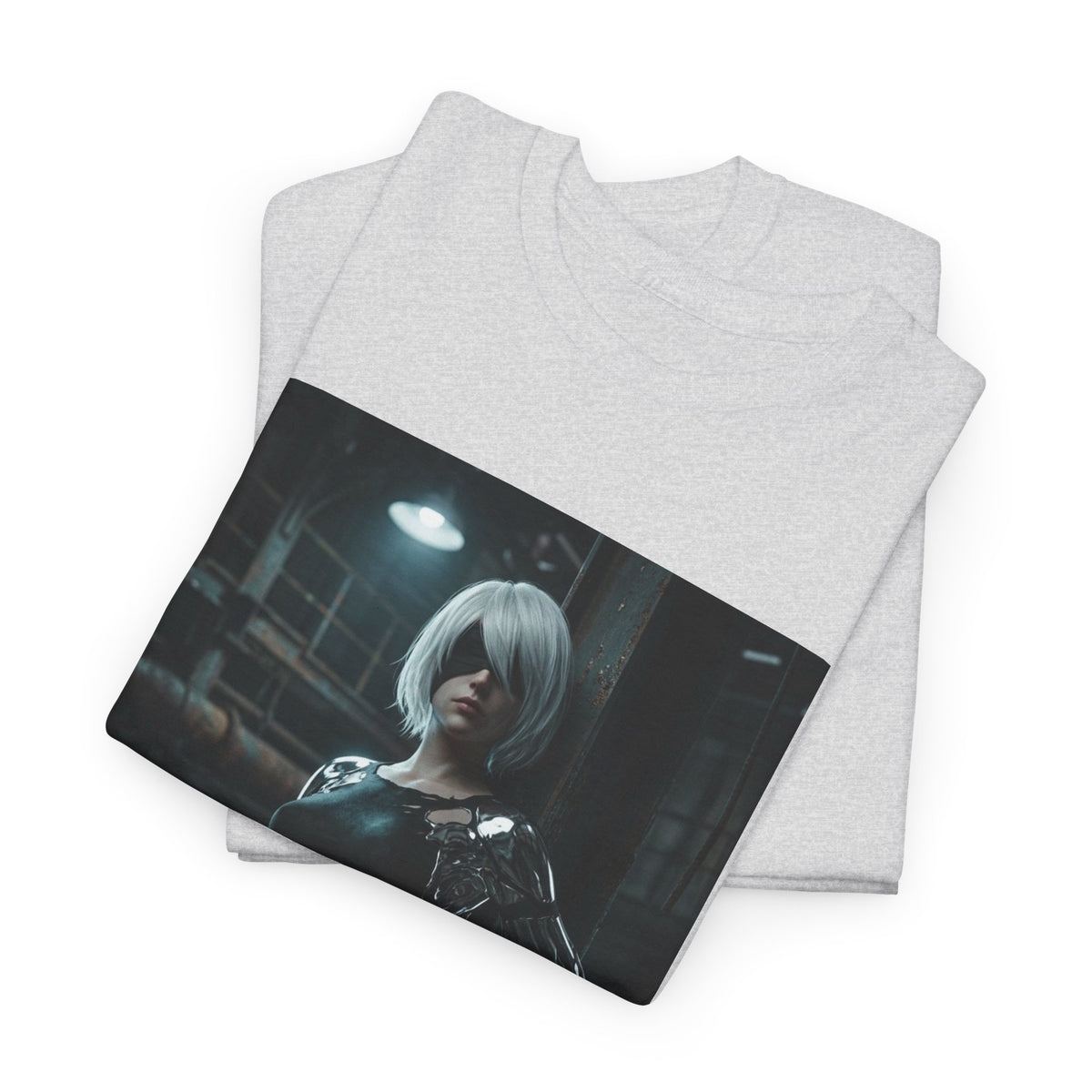 Android In Melted Chrome Cyberpunk Tee