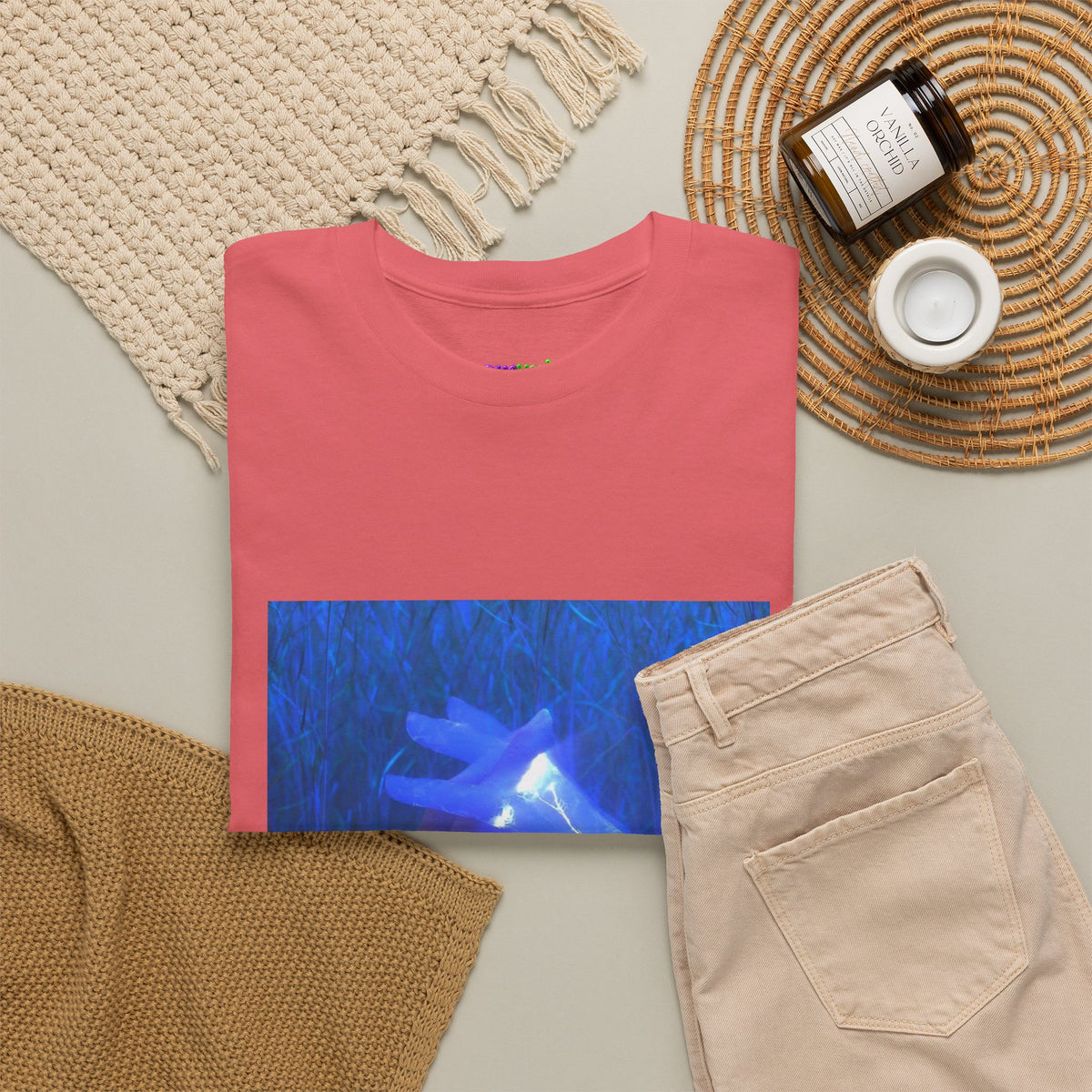 Virtual Text Graphic Tee