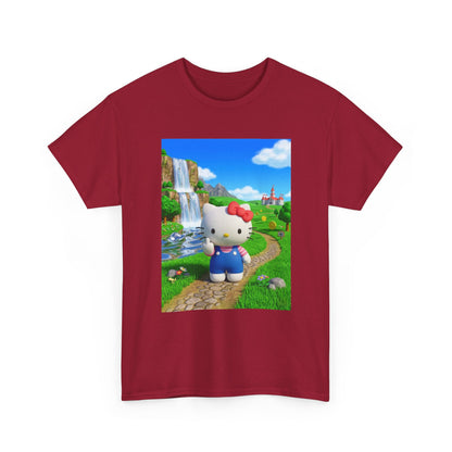 Hello Kitty Flipping Off In Mushroom Kingdom