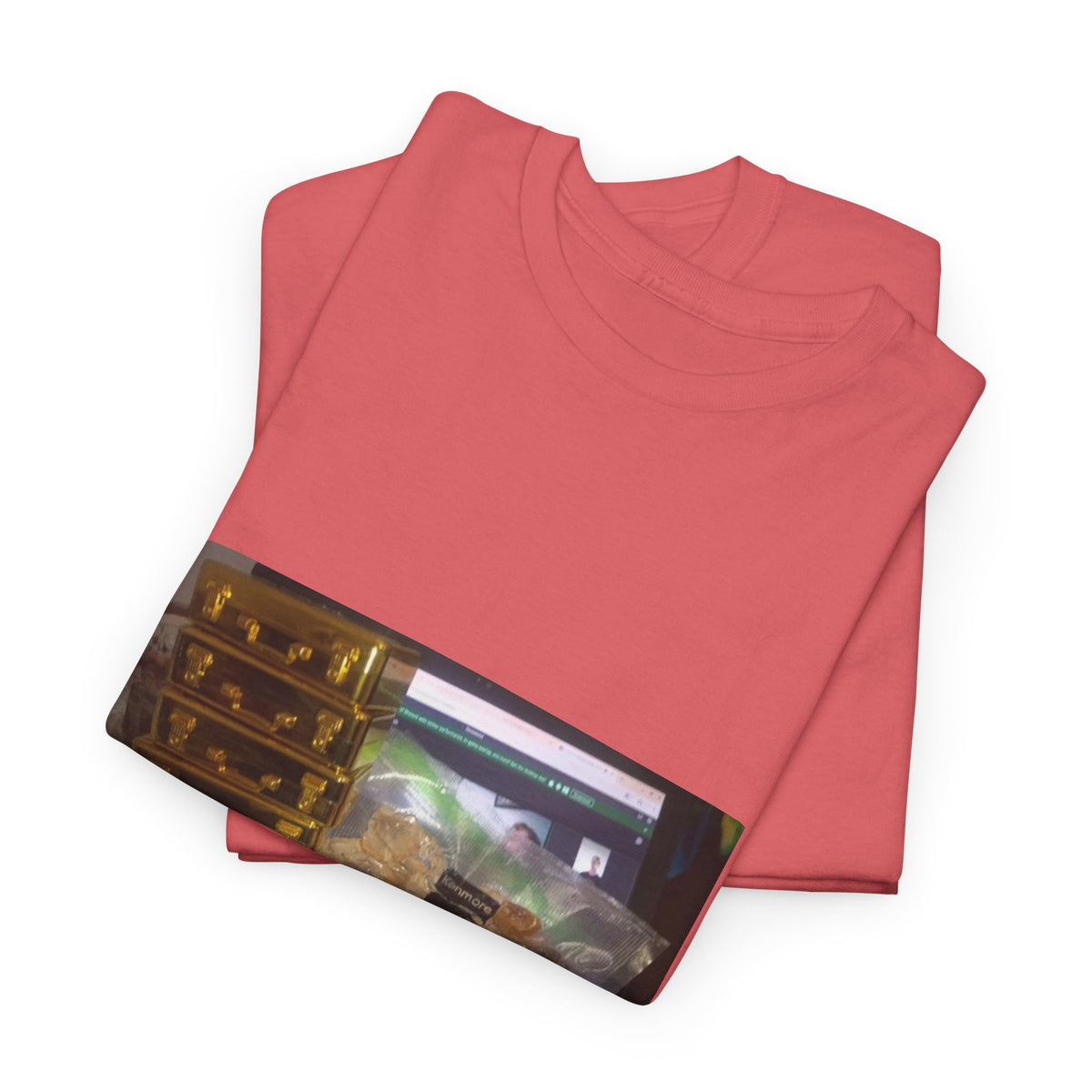 Gold Briefcase Stash Tee