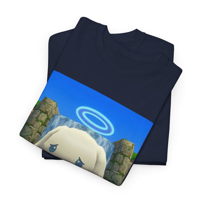 Angel Cinnamoroll Floating By Waterfall Tee