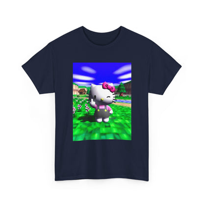 Winking Kitty Flipping The Bird Tee