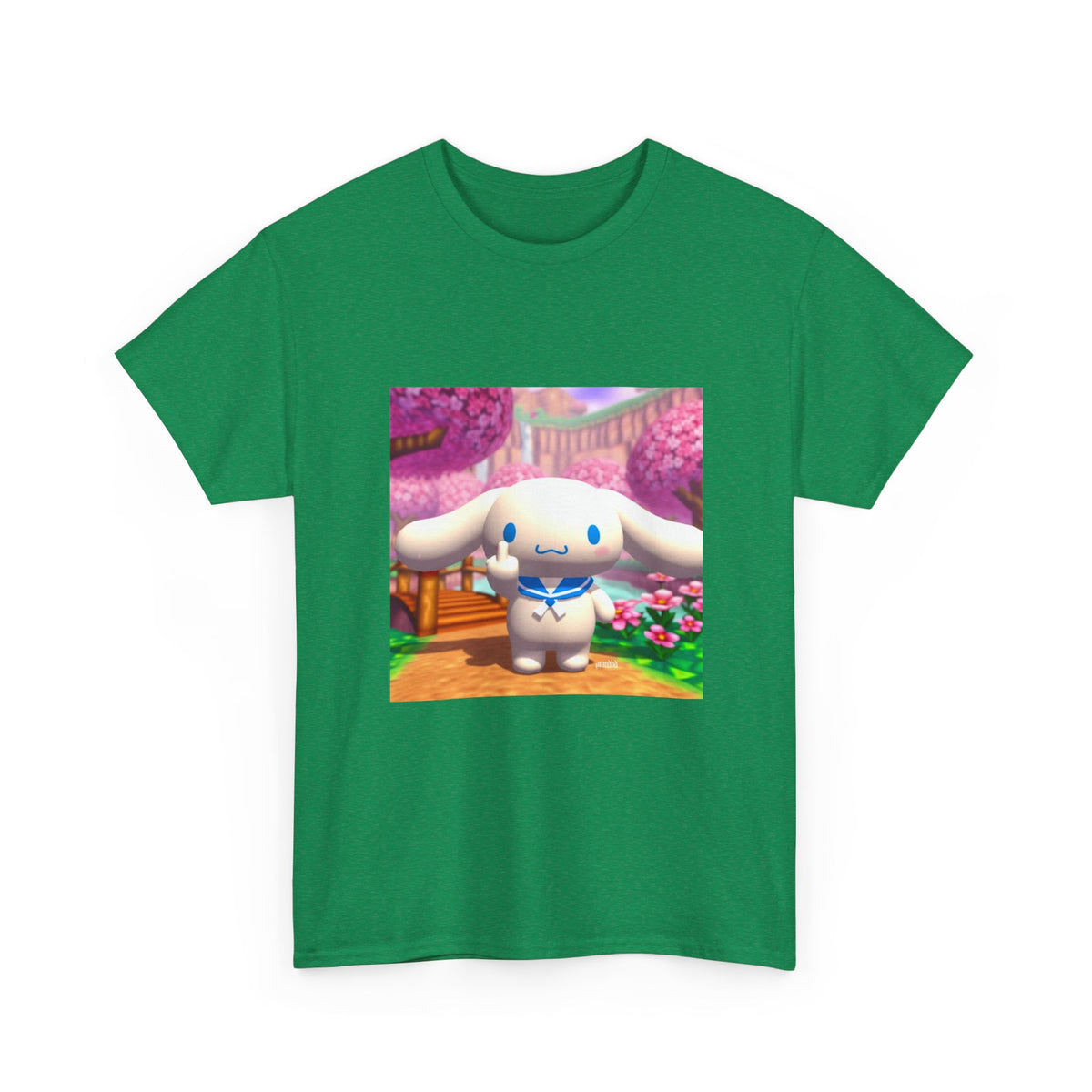 Cinnamoroll Showing The Middle Finger Tee