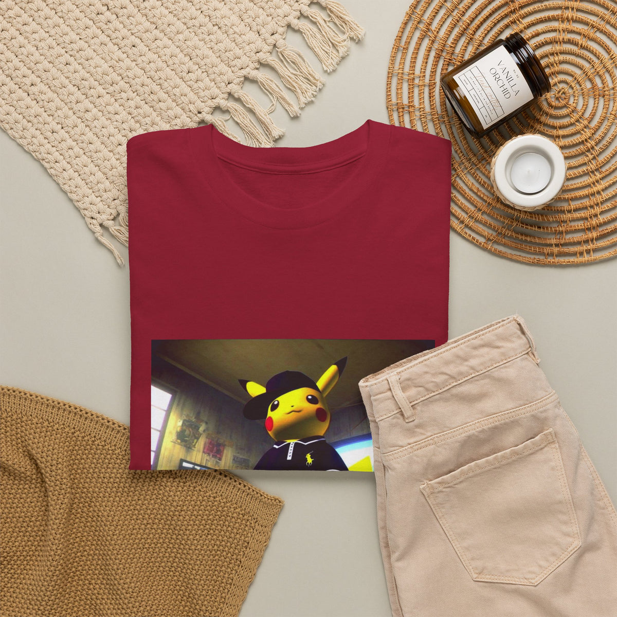 Pikachu Dressed In Streetwear Swag Tee
