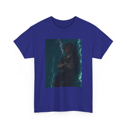 Dark Link Smoking A Lit Cigar Tee