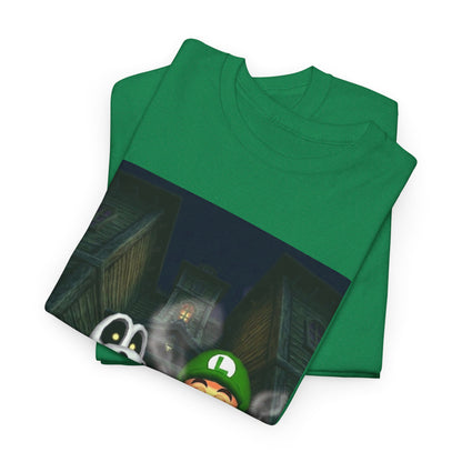 Luigi And Dry Bones Smoking In Spooky Mansion