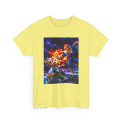 Falcon Punch Fox Flipping The Bird Tee