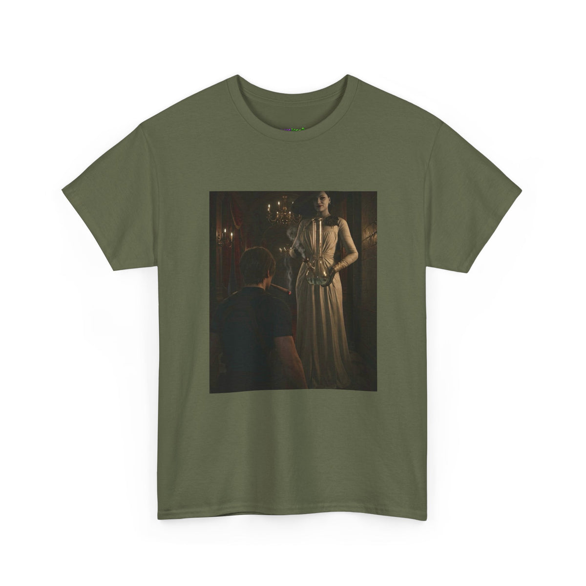 Concrete Smoke Pulse Graphic Tee