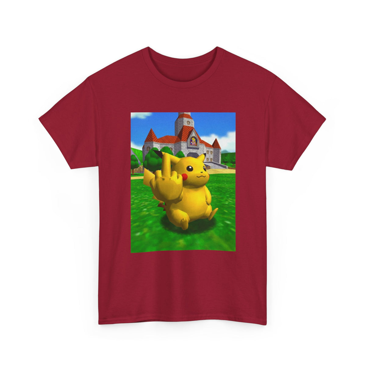 Pikachu Flipping The Bird Tee