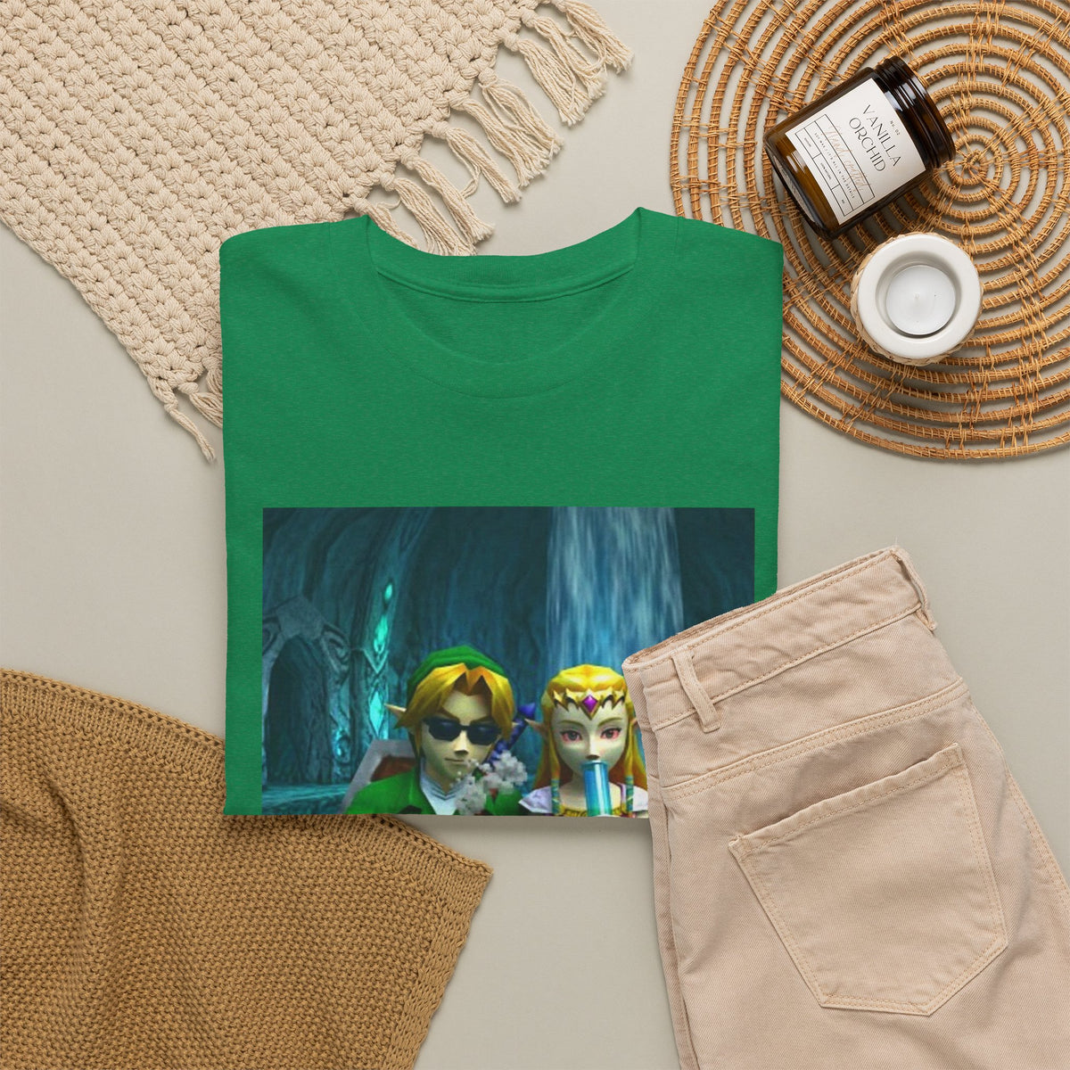 Link And Zelda Hitting The Stash