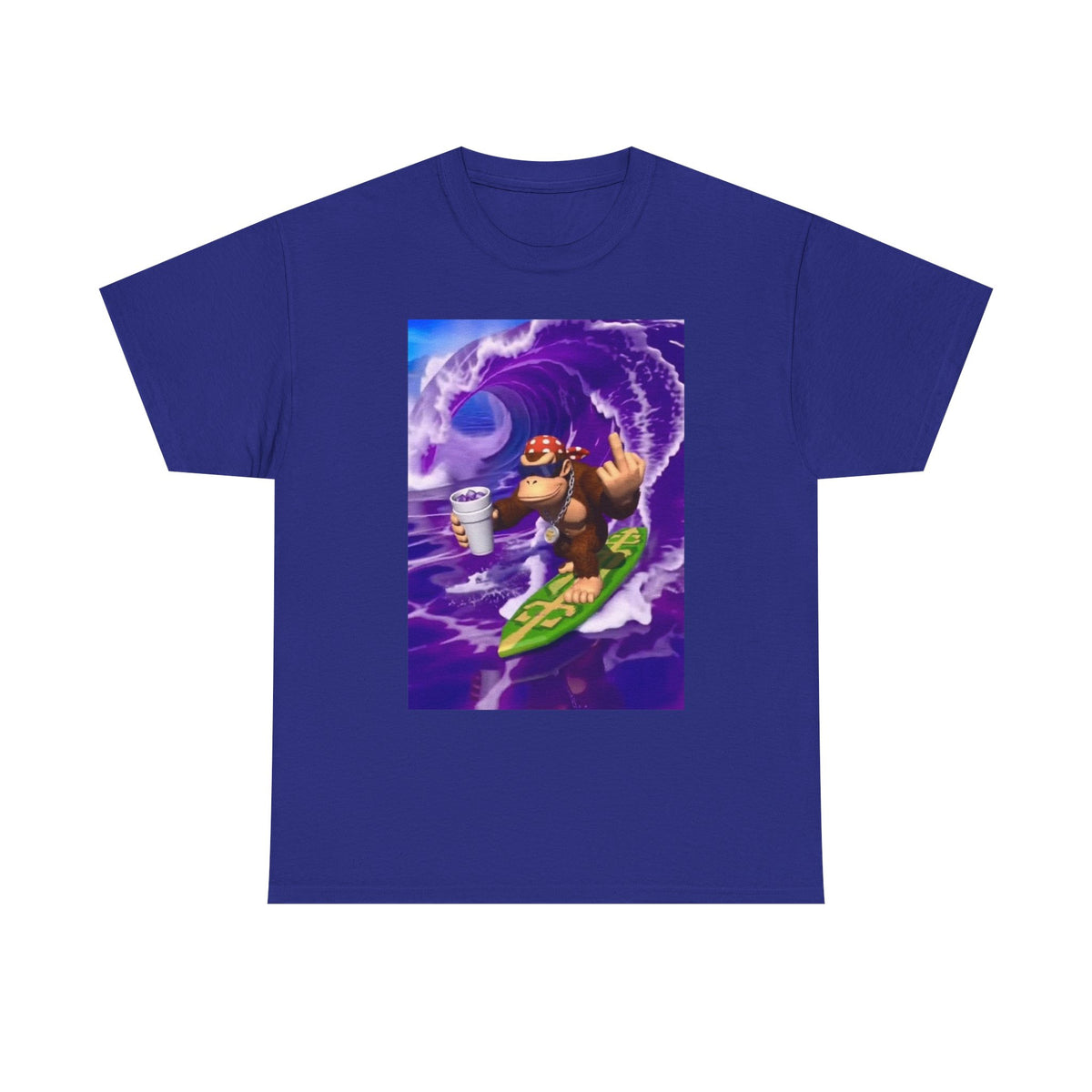 Lit Surf Monkey F*** Off Tee