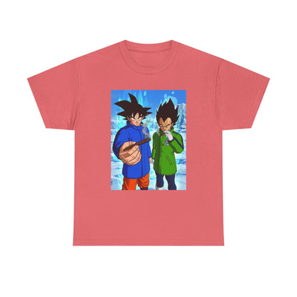 Goku and Vegeta Chillin' On Ice