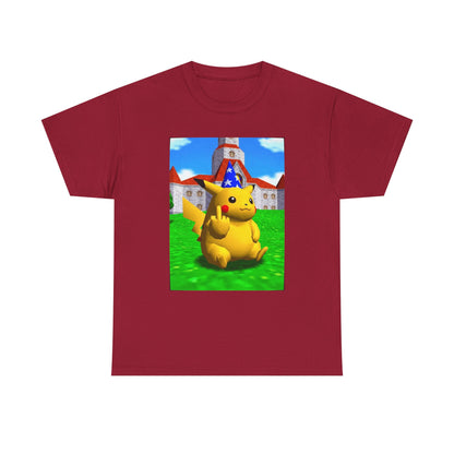 Salty Pikachu Giving The Middle Finger Tee