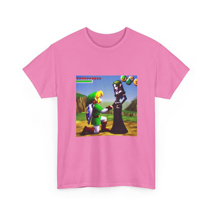Link Proposing To Goth Girl Tee