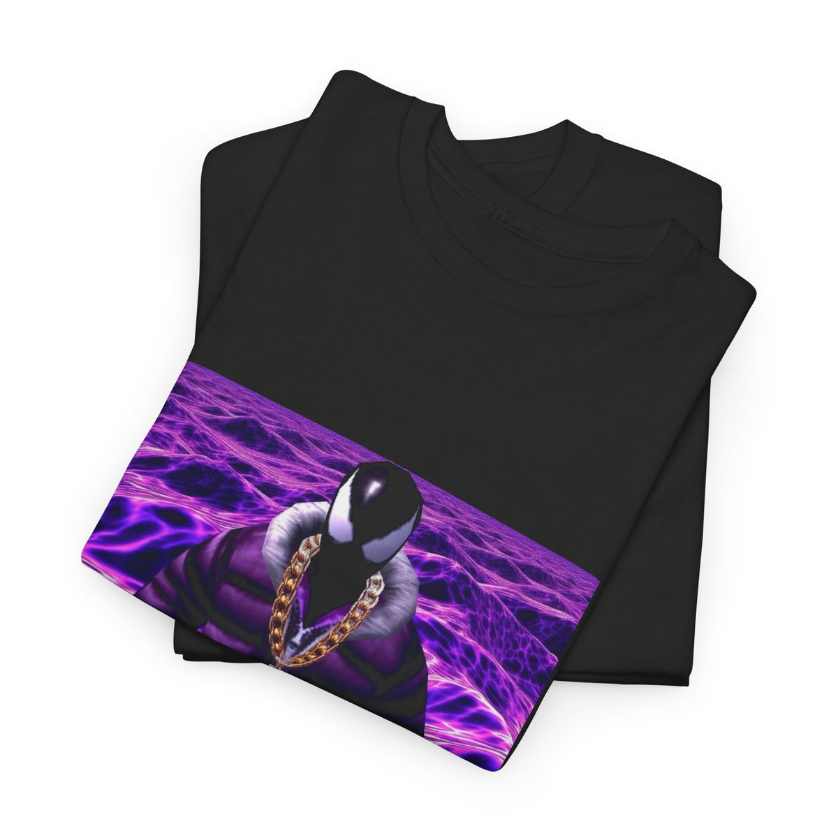 Venom-Like Figure Drippin' In Purple