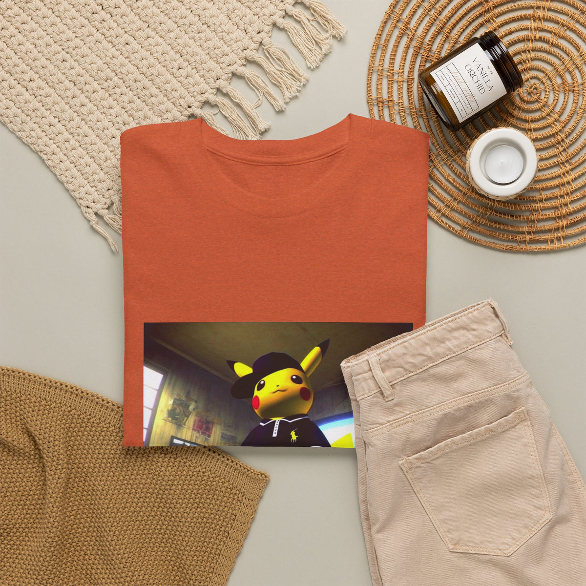 Pikachu Dressed In Streetwear Swag Tee