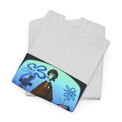 Drip Squidward Chilling In His Pad Tee
