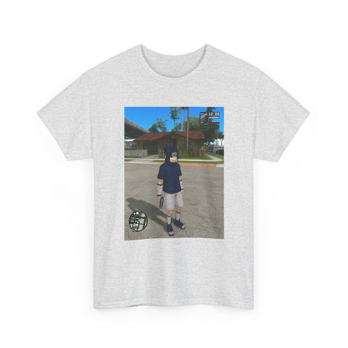 Sasuke Uchiha In San Andreas Tee