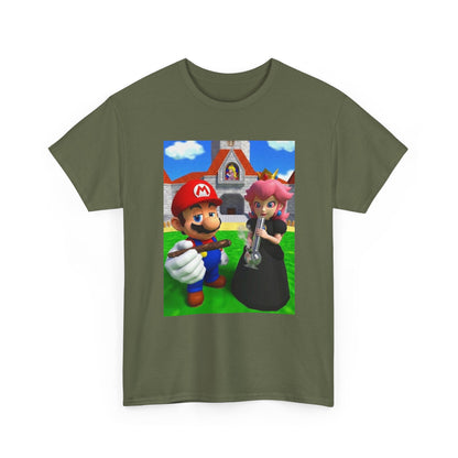 Mario And Princess Peach Puffing Loud