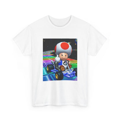 Toad Flipping The Bird On Rainbow Road