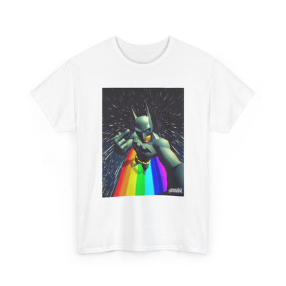 Batman Giving Finger On Rainbow Cape