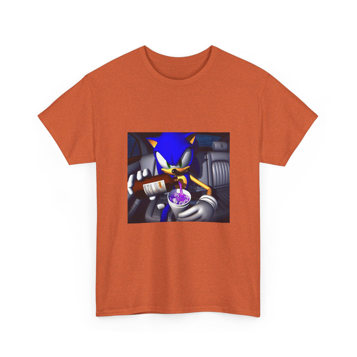Sonic Pouring Up In The Ride Tee