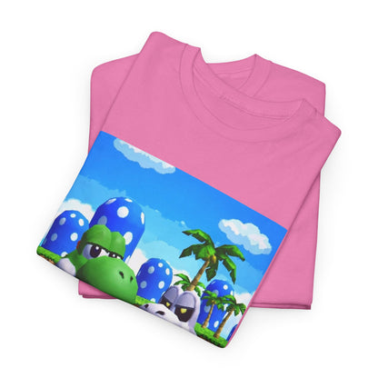 Yoshi And Dry Bones Flipping Off Tee