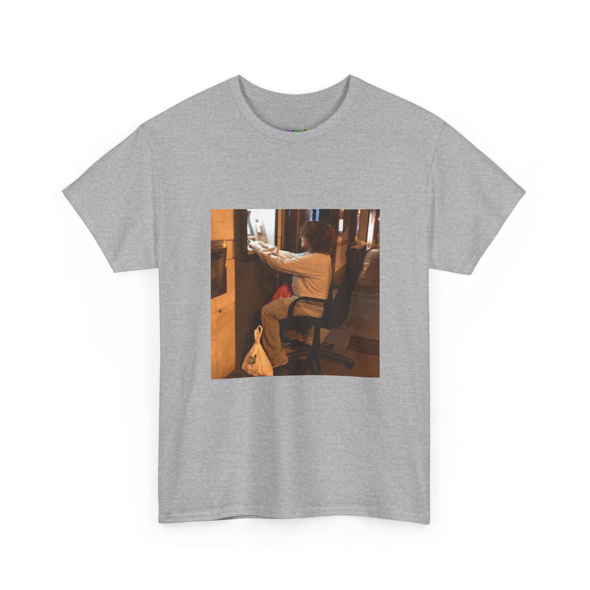 Gravity Defying Green Graphic Tee