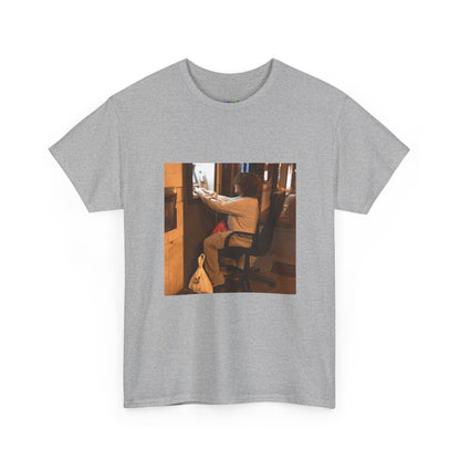 Gravity Defying Green Graphic Tee