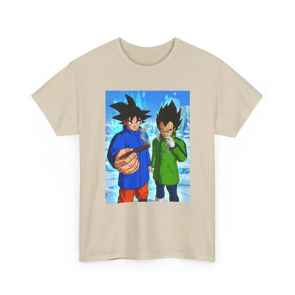 Goku and Vegeta Chillin' On Ice