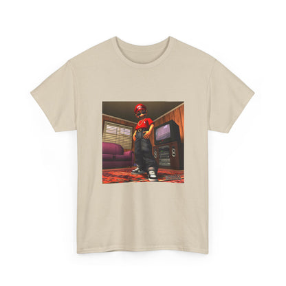 Gangster Mario Chillin' In The Crib Tee