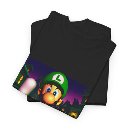 Luigi Giving The Finger Ghostly Manor