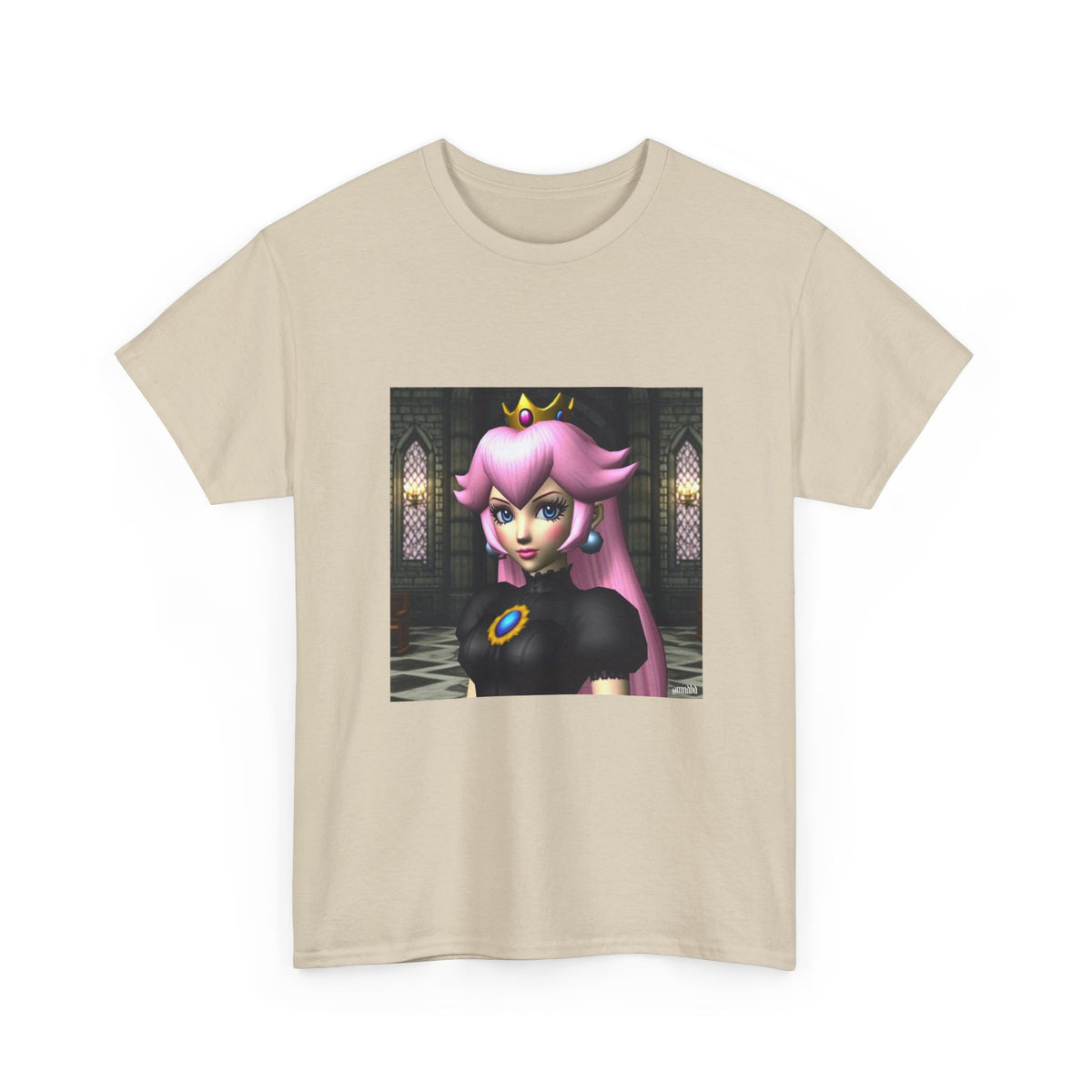 Dark Princess Peach In Castle Tee