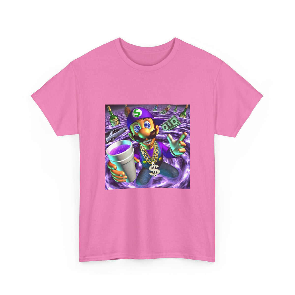 Digital Drip II Abstract Print Tee
