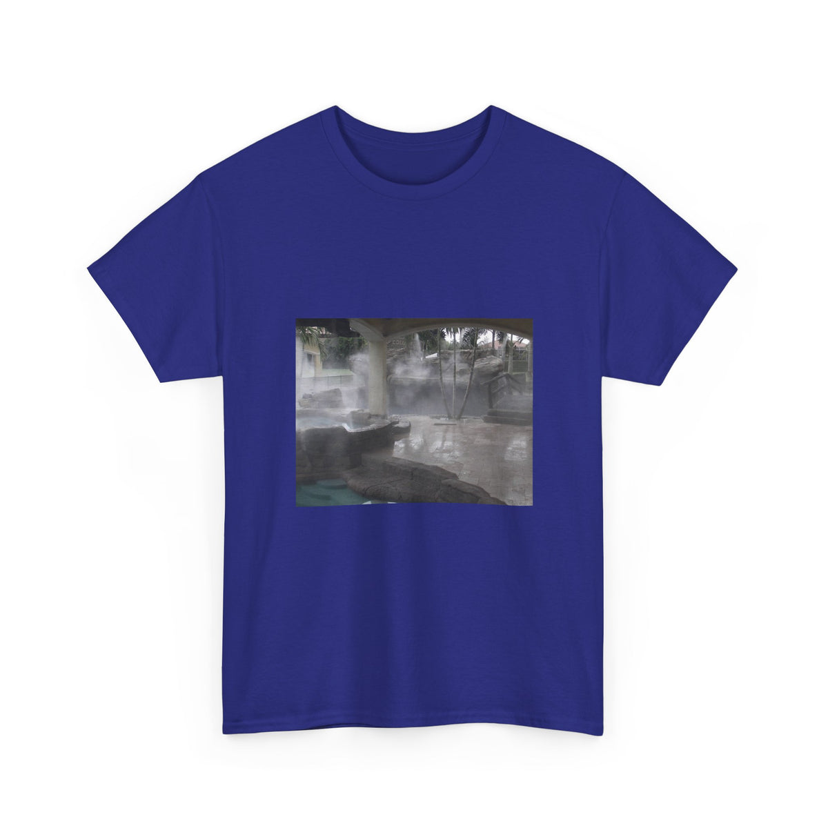Neon Resin Flow Graphic Tee