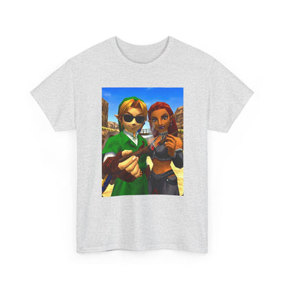Link And Gerudo Blazing Out West Tee