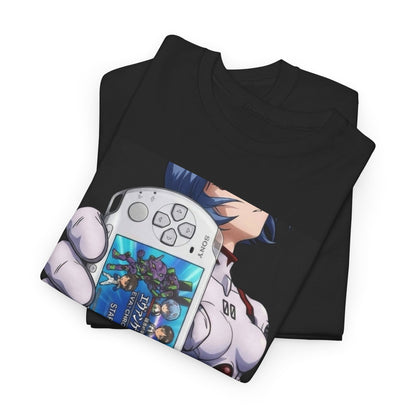 Rei Ayanami Showing Off PSP